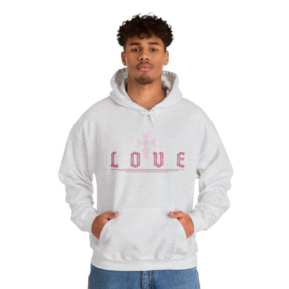 Fearless Love Men’s Hoodie – Stand Strong in Faith