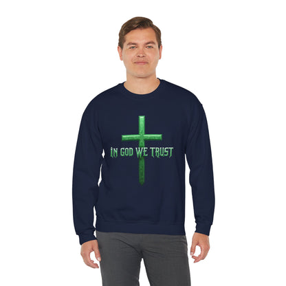 In God We Trust (Matrix) - Men's Christian Sweater