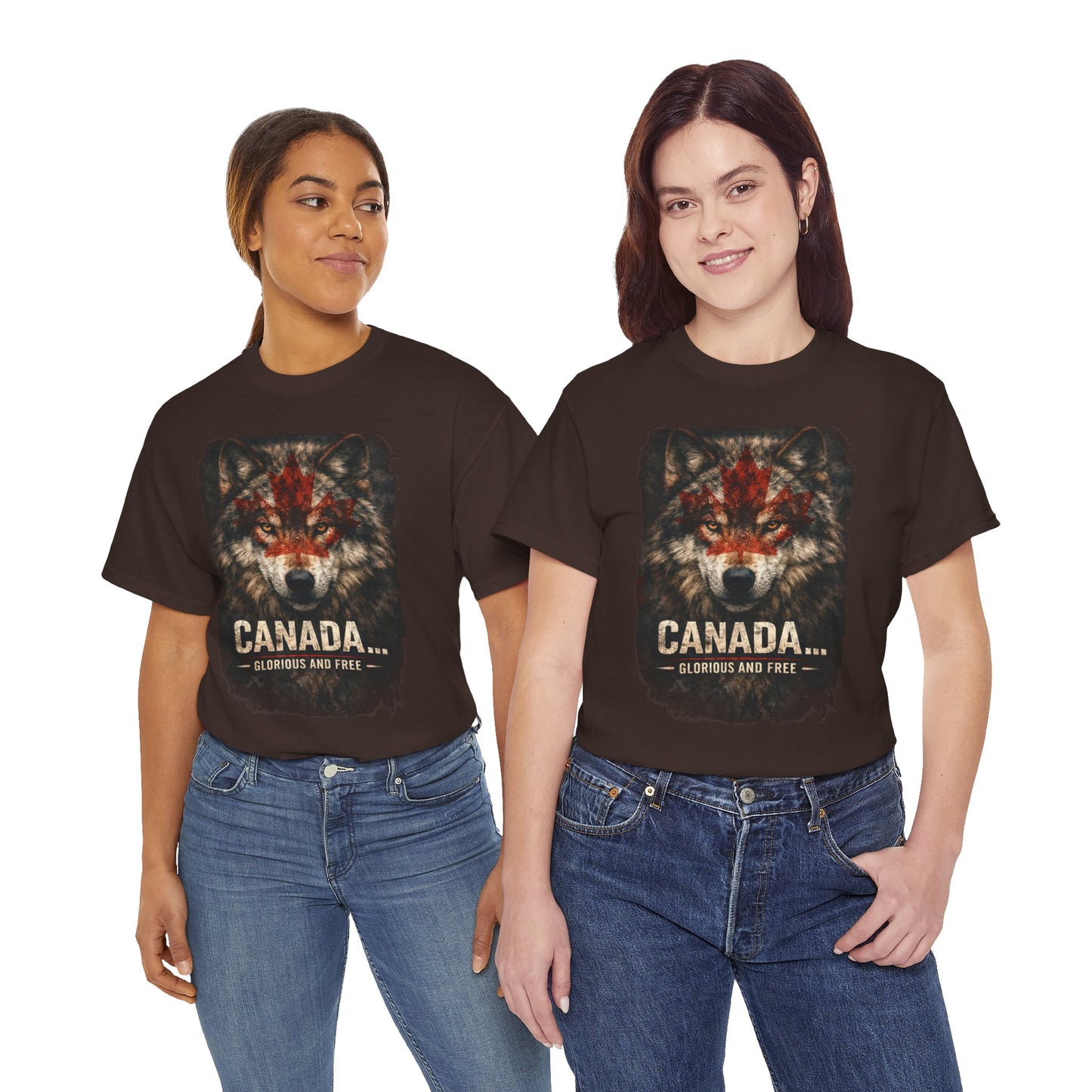 War Paint – Canada: Glorious and Free Women's T-Shirt