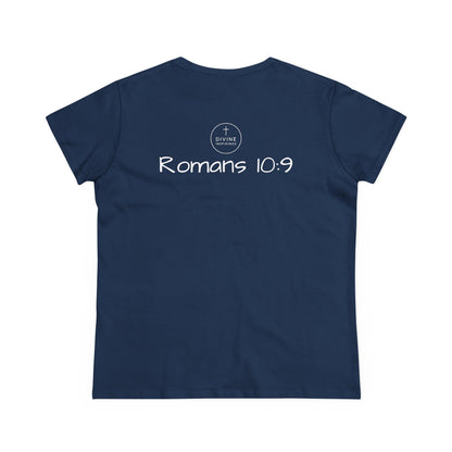 Simple Math Women’s T-Shirt – Bold Faith (White Chalk)