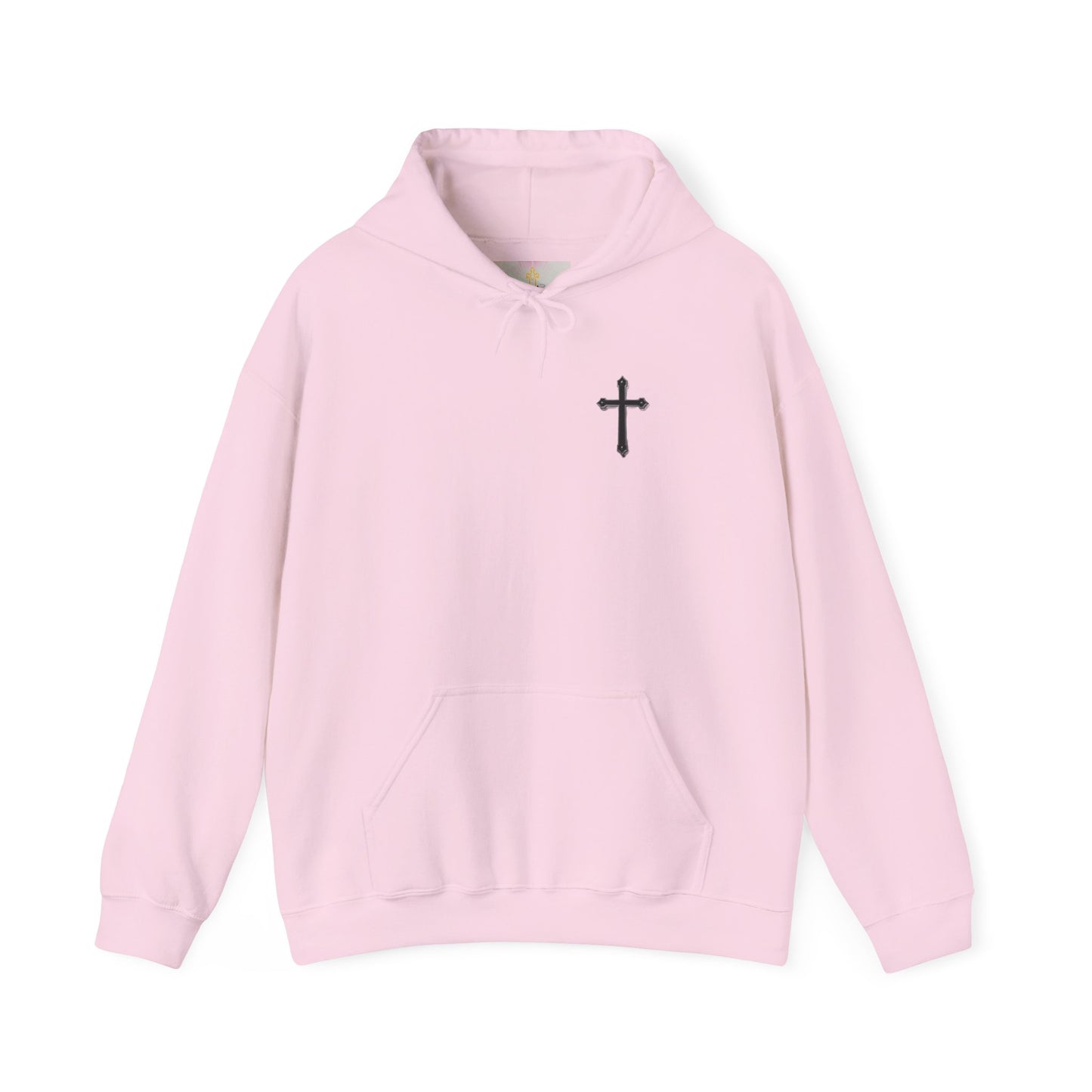 Black Cross Women’s Hoodie – Christian Apparel