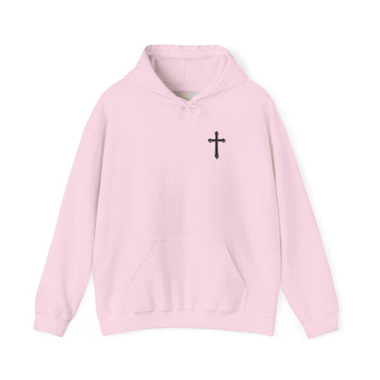 Black Cross Women’s Hoodie – Christian Apparel