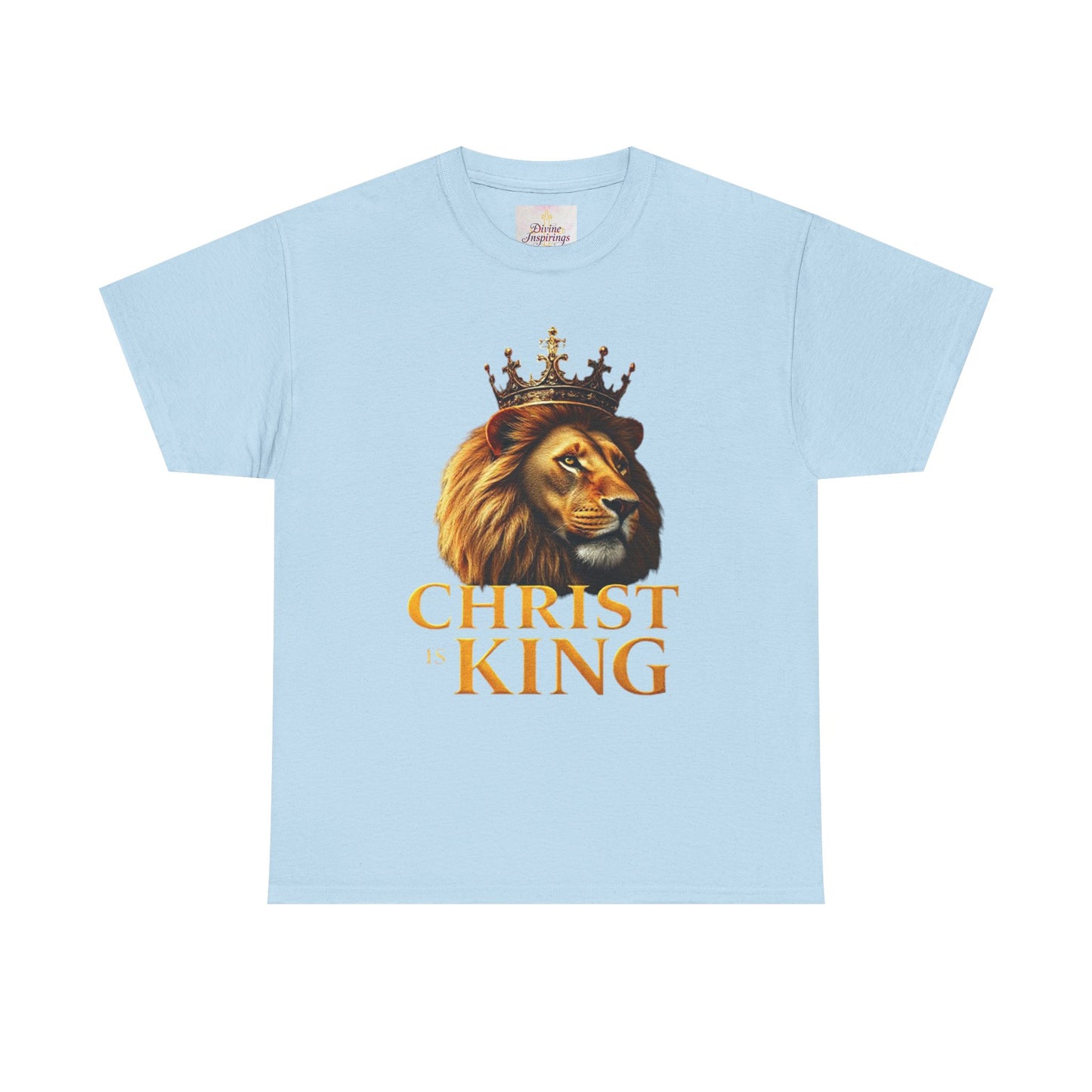Christ Is King – Lion & Cross Women’s Christian Tee