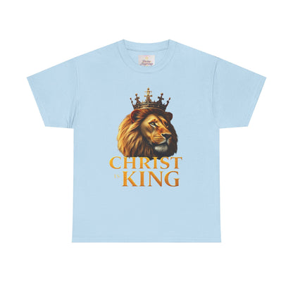 Christ Is King – Lion & Cross Women’s Christian Tee