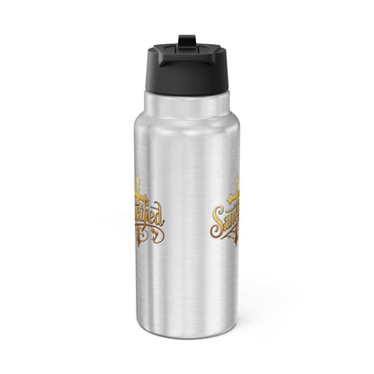 Sanctified Stainless Steel Gator Tumbler – Bold Faith Hydration