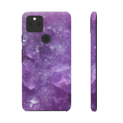 Amethyst Crystal Finish Google Pixel 5 Snap Case