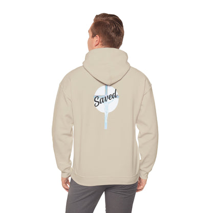 Saved in Christ – Men’s Christian Hoodie