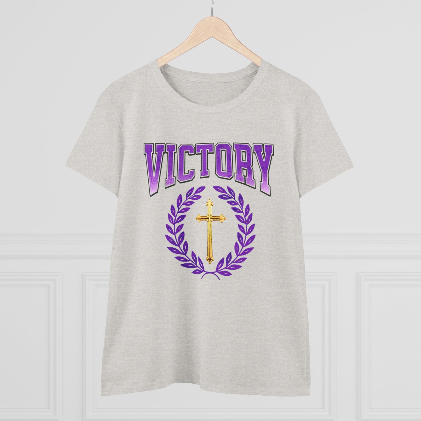Divine Victory Women’s Tee – Victory in Every Step