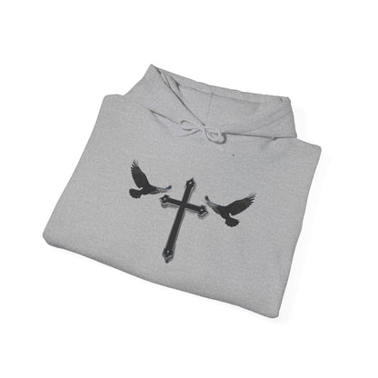 Servants of the Storm – Cross & Crows Men’s Hoodie