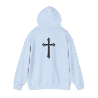 Black Cross Women’s Hoodie – Christian Apparel