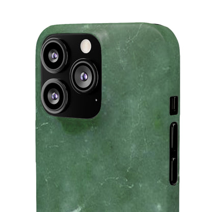 Jade Stone Finish iPhone Snap Case