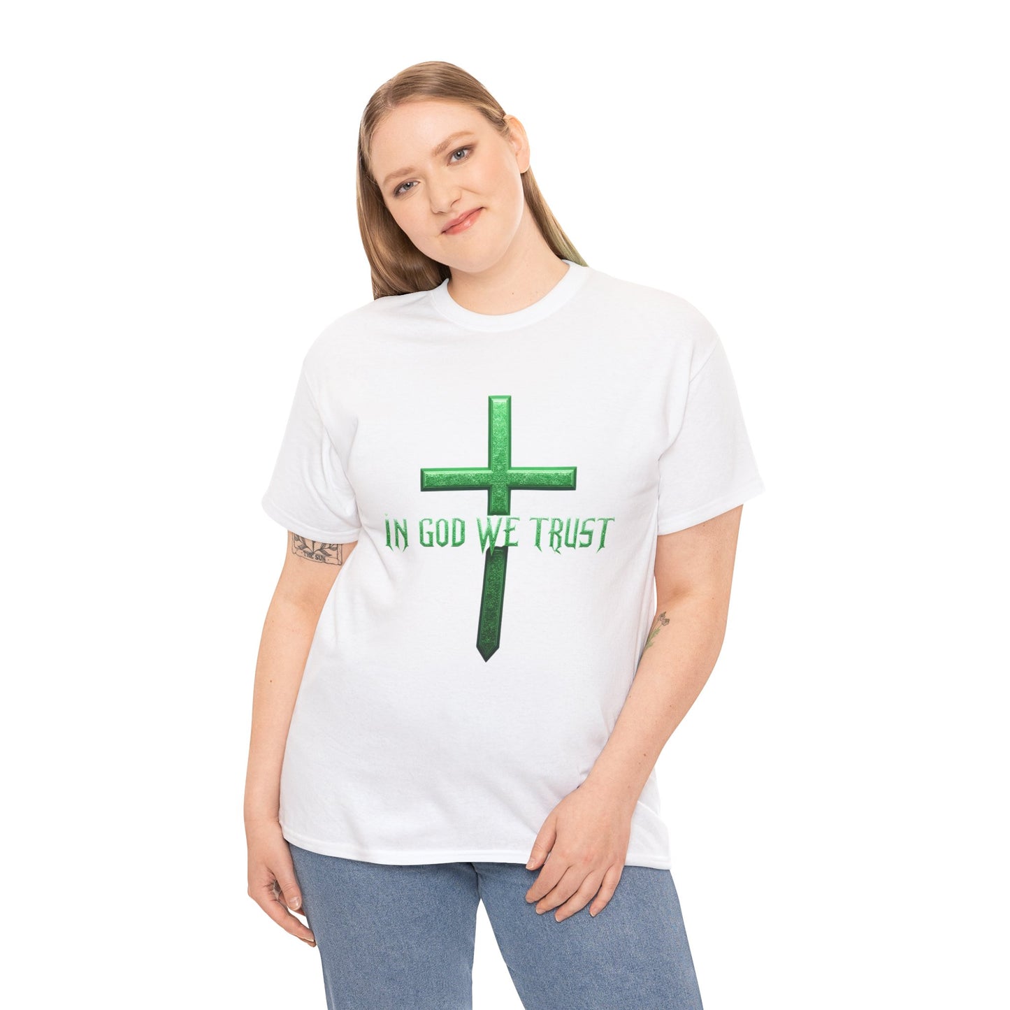 In God We Trust (Green Ed) – Women’s Christian Tee