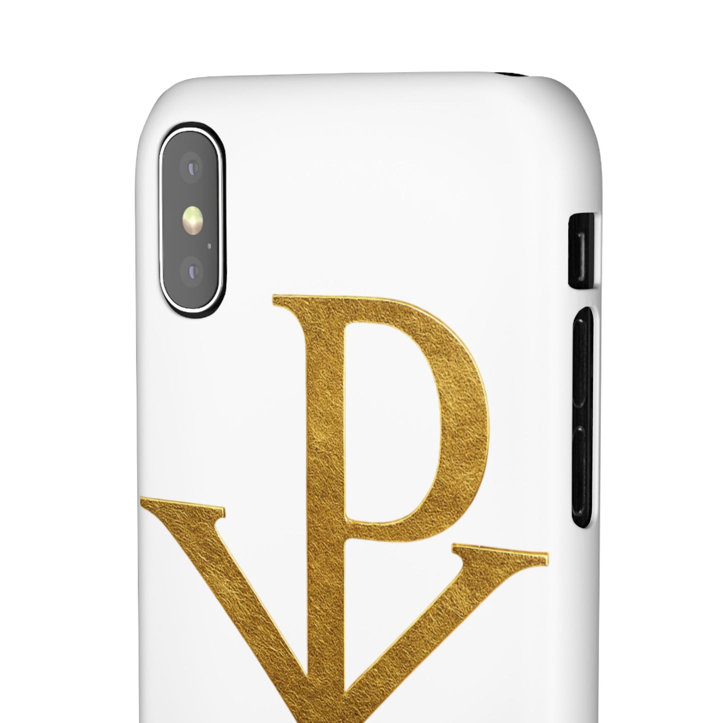 White Chi Rho Snap Case for iPhone – The Way, Truth & Life