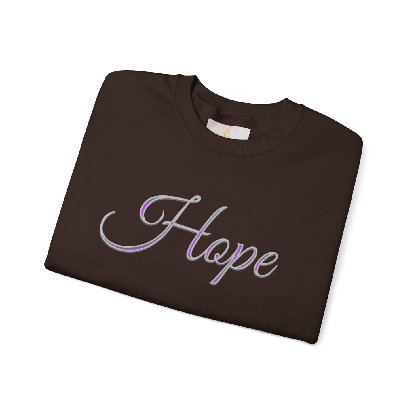 Women’s “Hope” Sweatshirt – Inspirational Scripture Hoodie | Romans 15:13