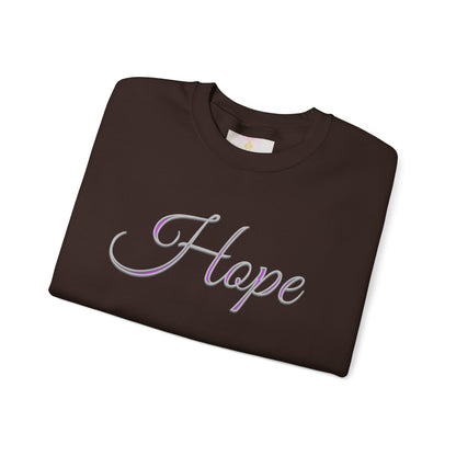 Women’s “Hope” Sweatshirt – Inspirational Scripture Hoodie | Romans 15:13