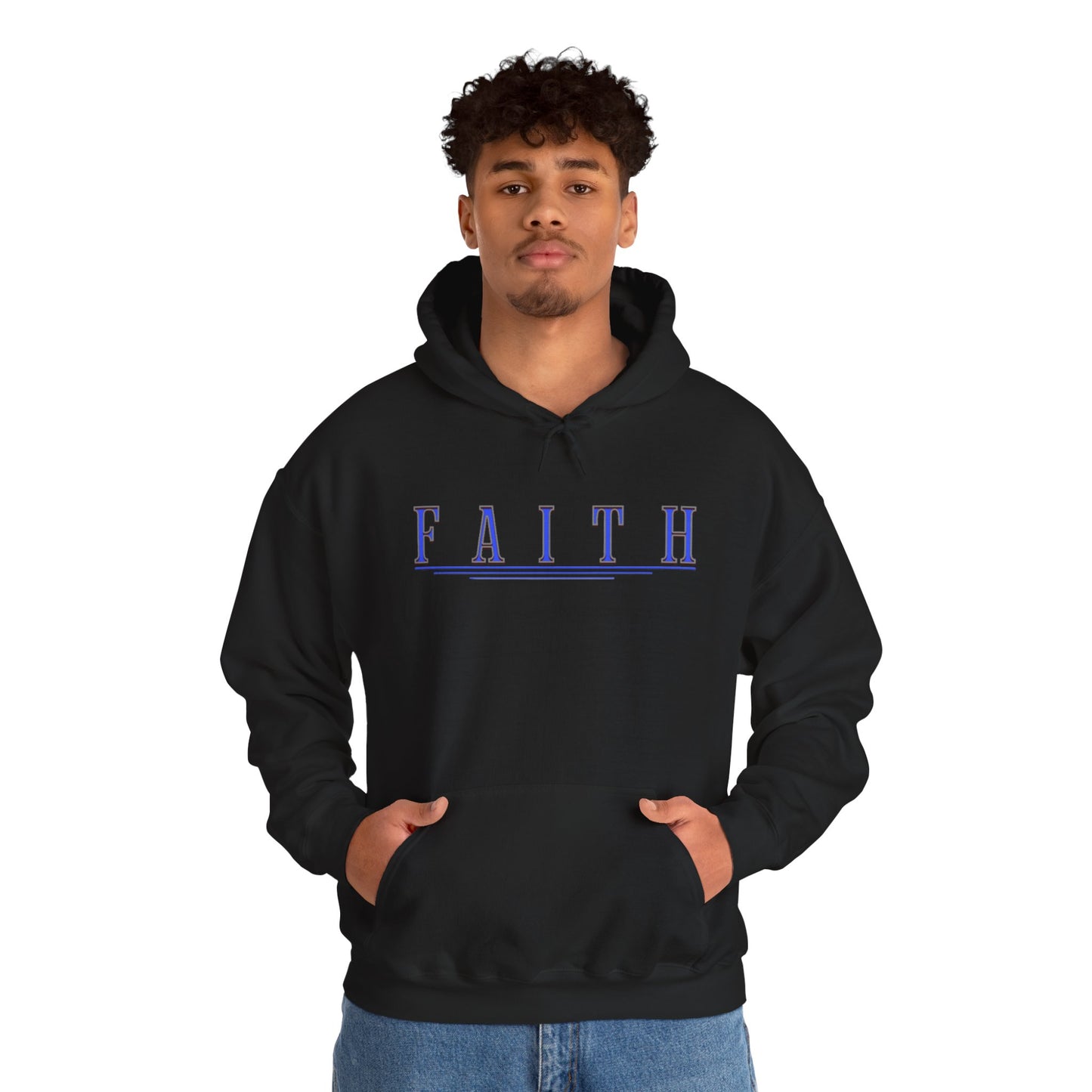 FAITH & Strength – Men’s Scripture Hoodie
