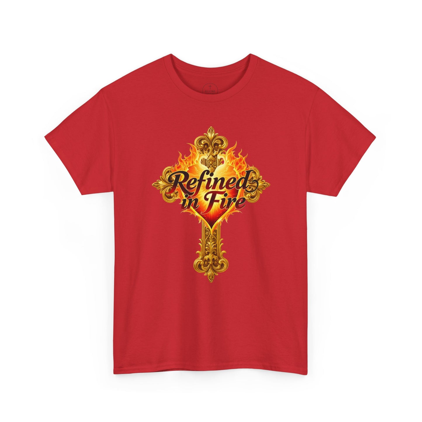 Refined in Fire — Men's Ornate Christian T-Shirt