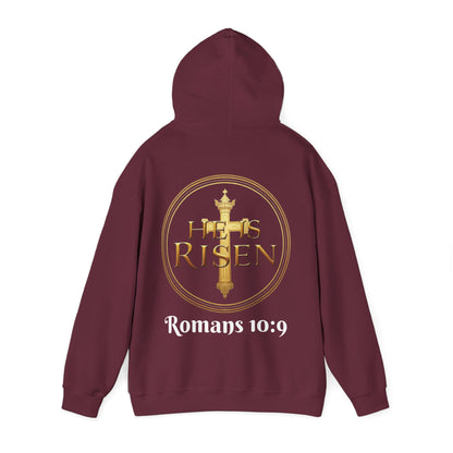 Bold Faith Men’s Hoodie – Celebrate He Is Risen