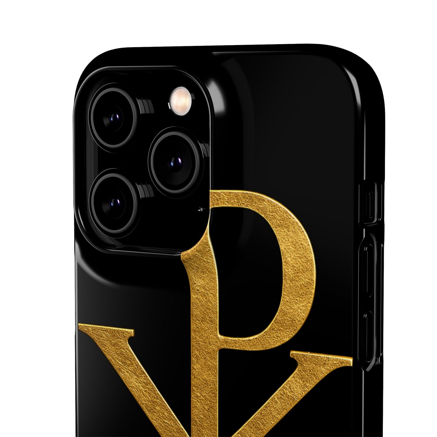 Black Chi Rho Snap Case for iPhone – The Way, Truth & Life