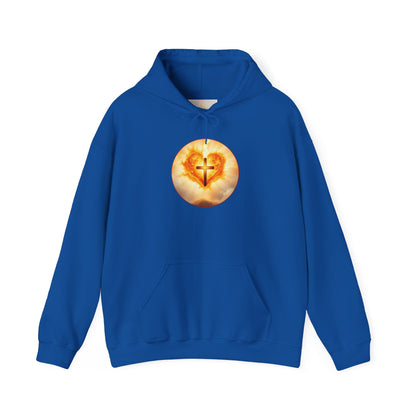 Women’s Sacred Heart Hoodie – Faith-Inspired Spiritual Pullover