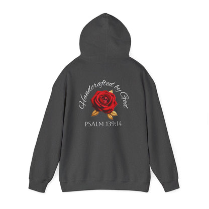 Handcrafted by God Rose Women's Hoodie