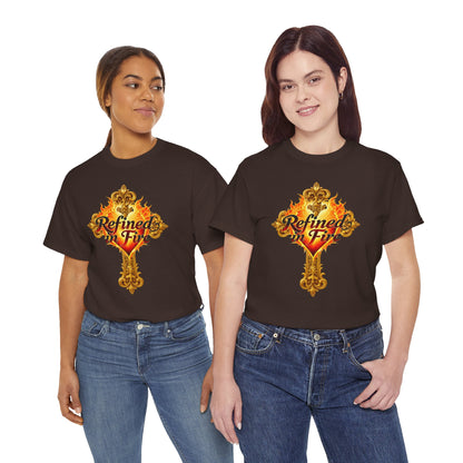 Refined in Fire — Women's Ornate Christian T-Shirt