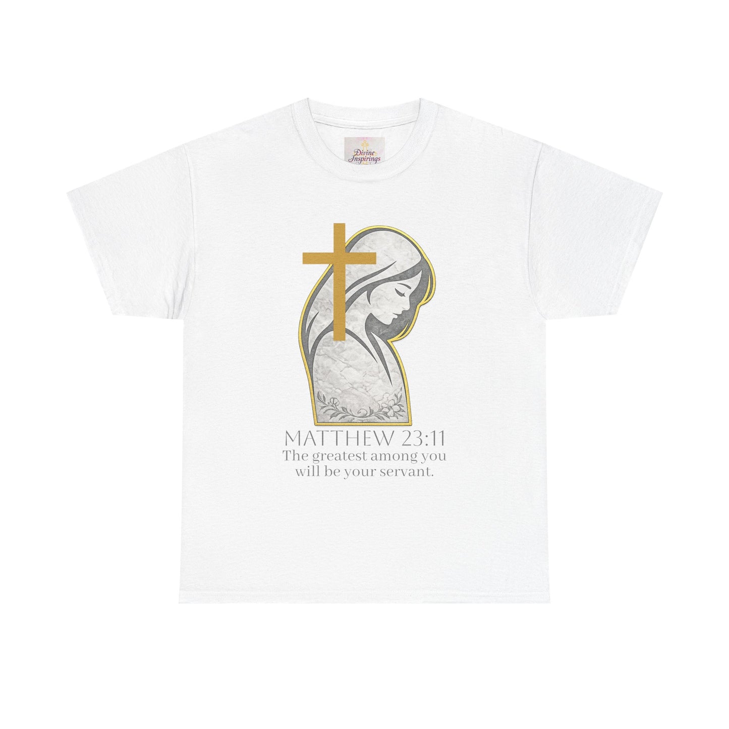 Humble Servant - Women's Christian Tee (Dark Lettering)