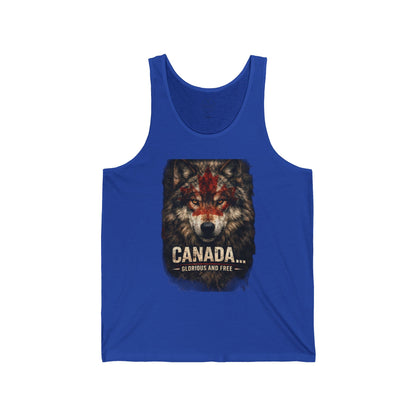 War Paint – Canada: Glorious and Free Men's Tank Top