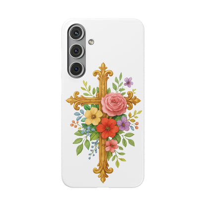 Floral Cross Snap Case for Samsung – Faith in Bloom
