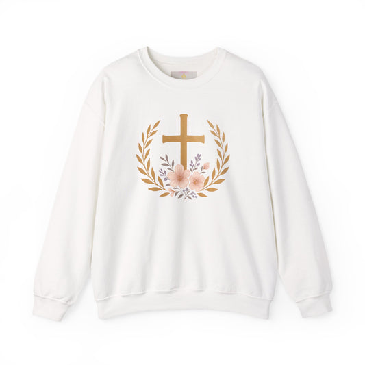 Crowned in Grace – Women’s Christian Sweatshirt