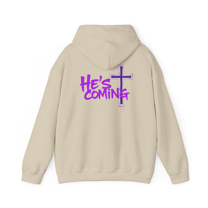 He’s Coming Women’s Hoodie- Christian Apparel