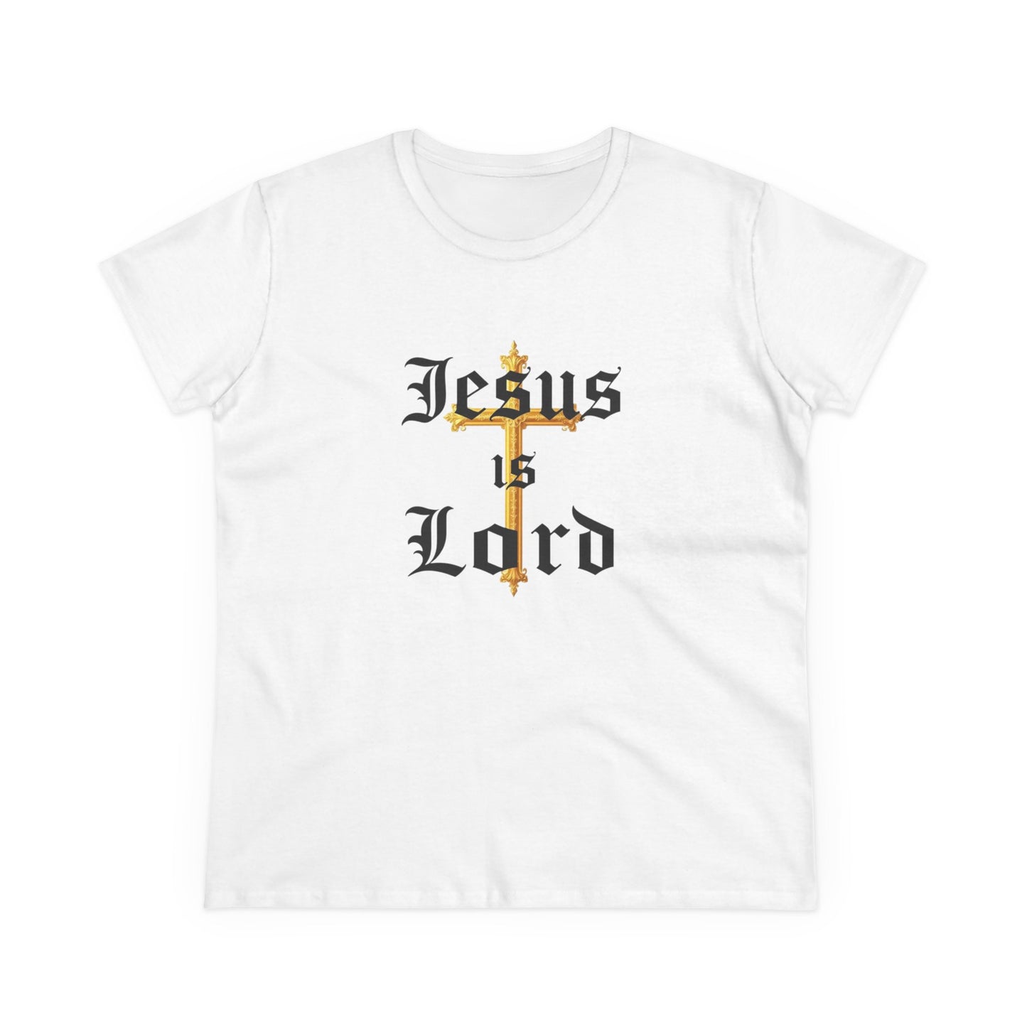 Jesus Is Lord – Women’s Tee of Devoted Faith