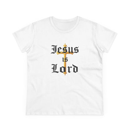 Jesus Is Lord – Women’s Tee of Devoted Faith