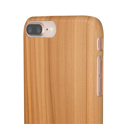 Natural Wood Grain iPhone Snap Case