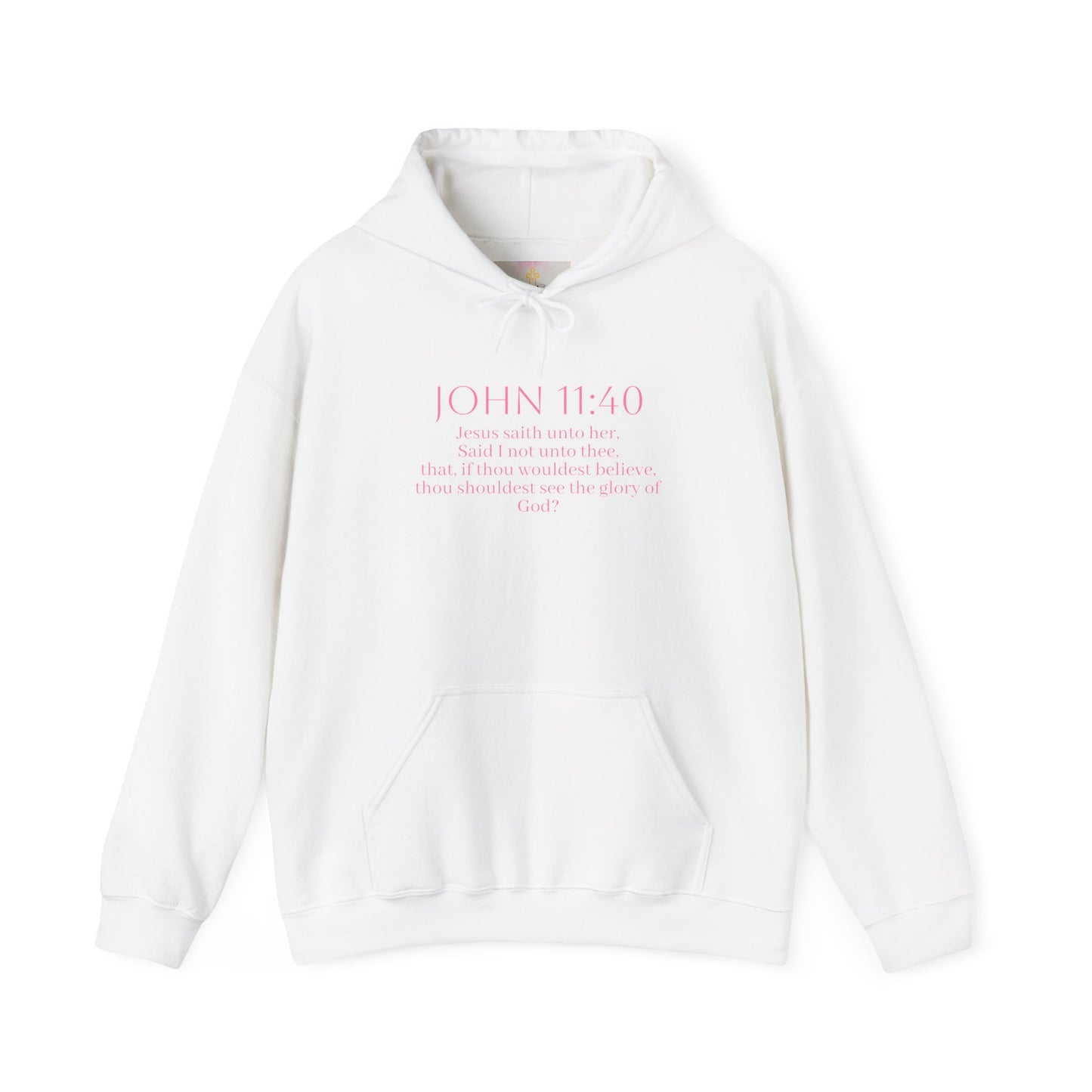 Believe | Women’s Christian Hoodie with John 11:40