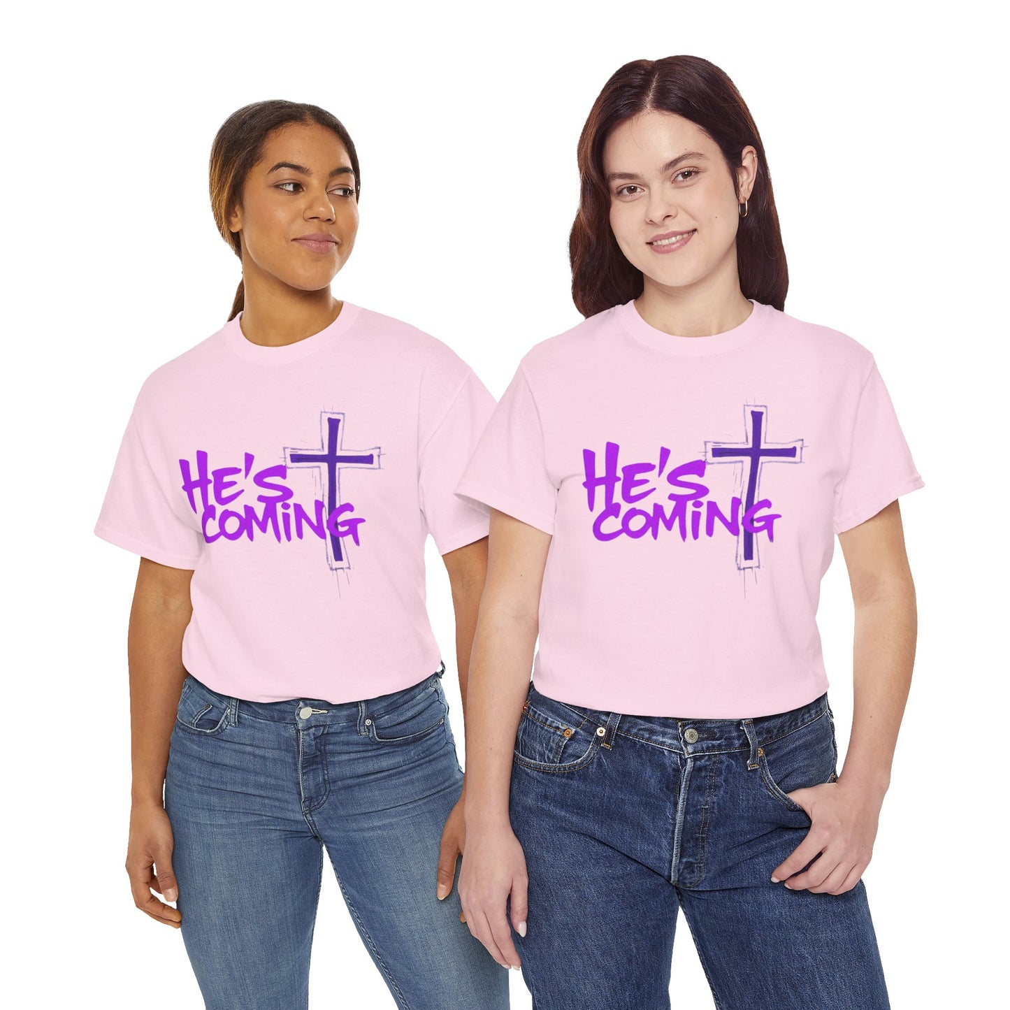 He’s Coming - Bold Christian T-Shirt