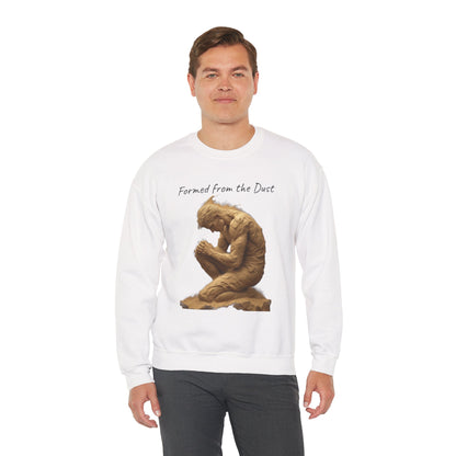 Formed from the Dust (Dark Lettering) - Men’s Christian Sweatshirt
