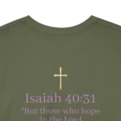 Men’s “Hope” Tee – Bold Scripture Design | Isaiah 40:31