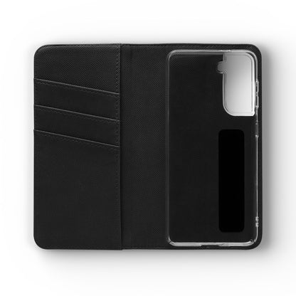 Black Chi Rho Symbol Wallet Case for Samsung– “I am the Way, the Truth, the Life”