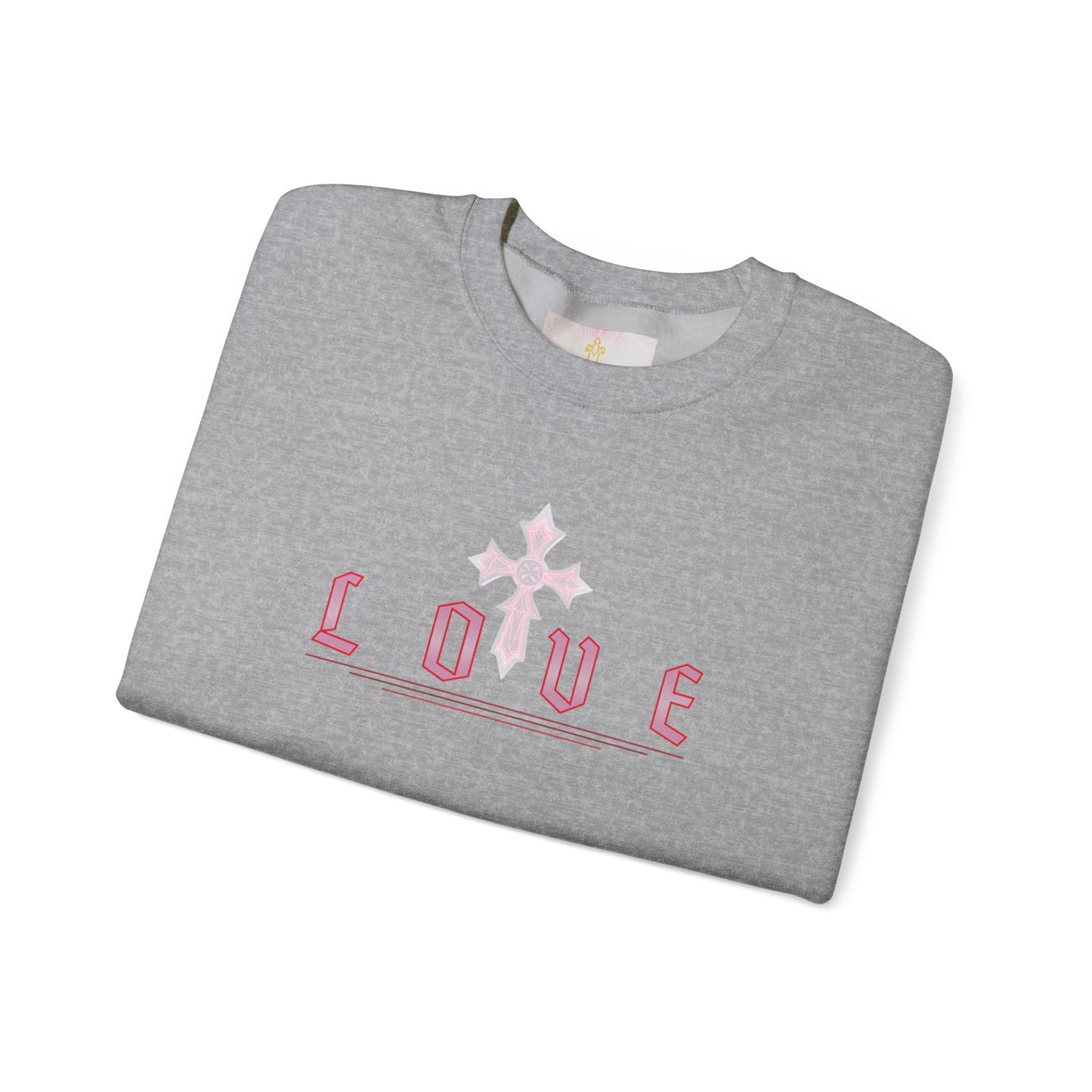 Fearless Love Men’s Sweater – Courage in Faith