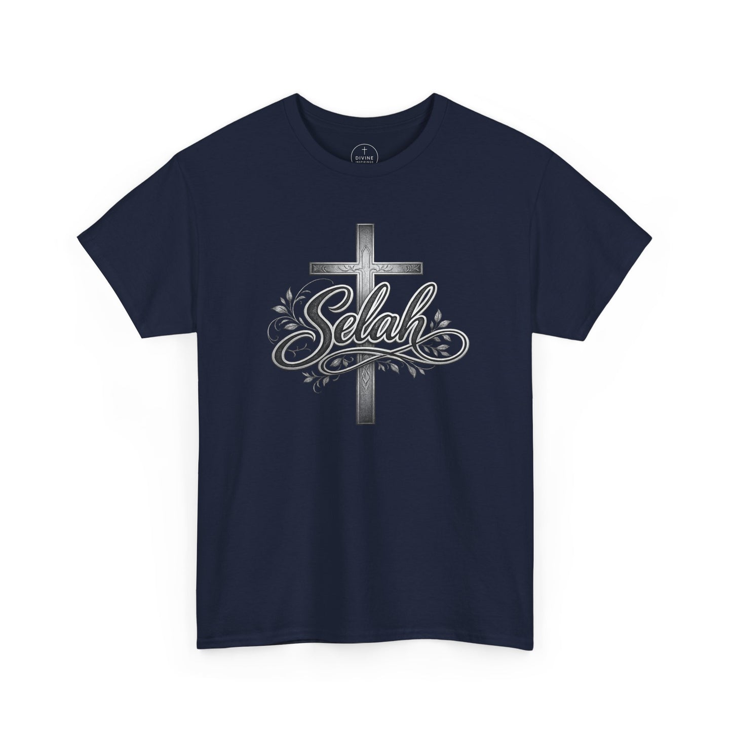 Selah Cross Tee — Men's Christian T‑Shirt