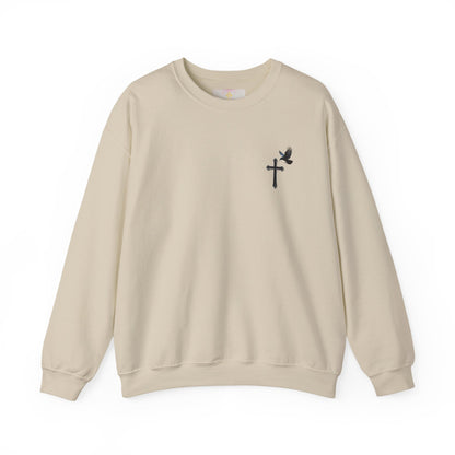 God’s Grace: Cross & Ravens Women's Sweatshirt