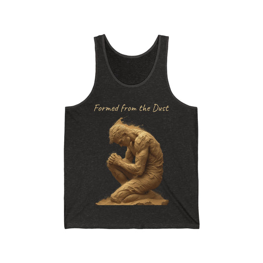 Formed from the Dust (Light Lettering) | Men’s Christian Tank Top