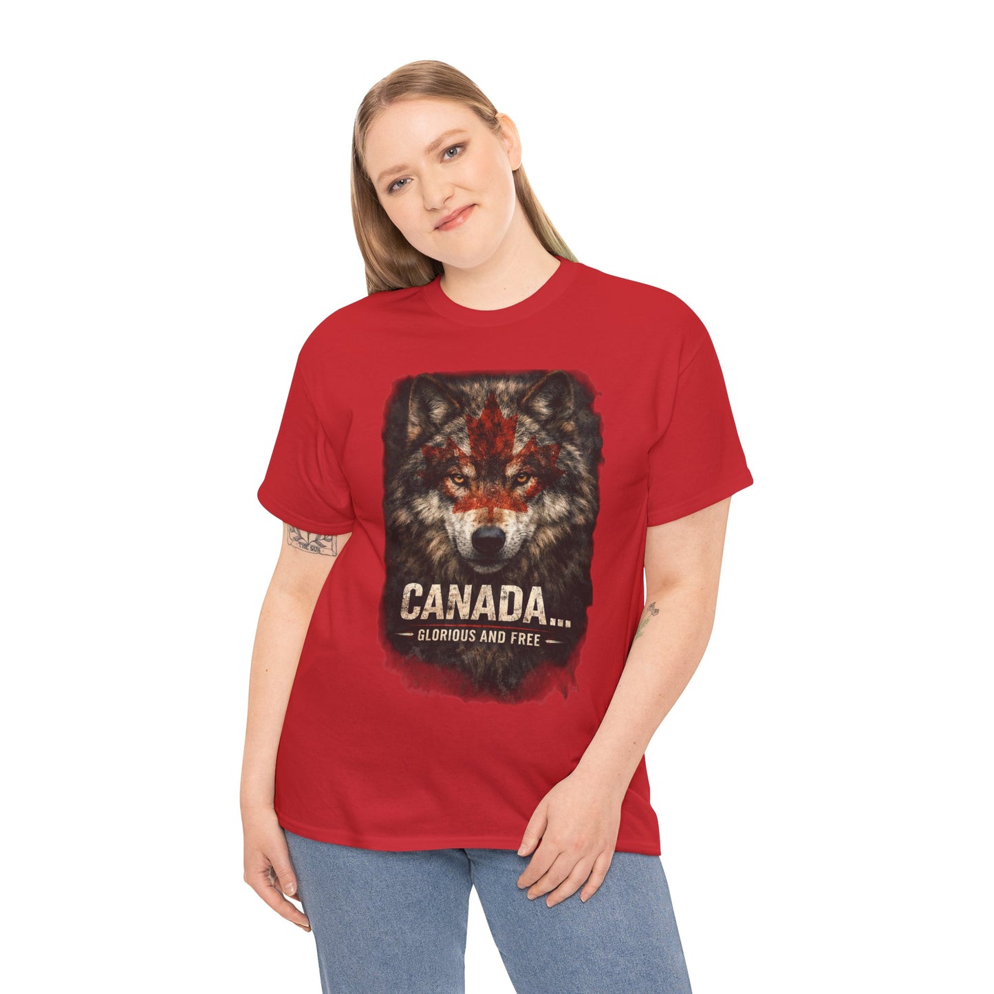 War Paint – Canada: Glorious and Free Women's T-Shirt