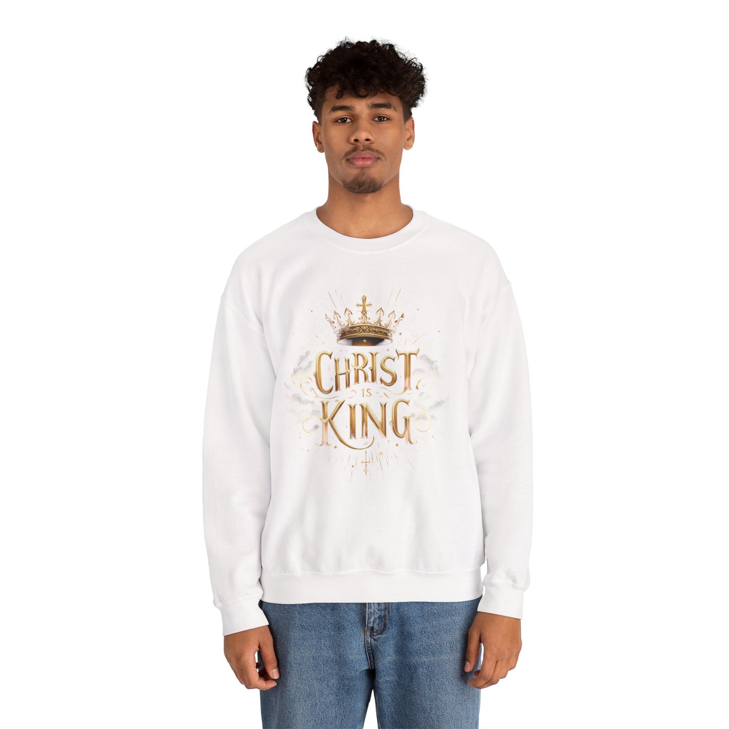 Christ is King - Men's Christian Sweatshirt