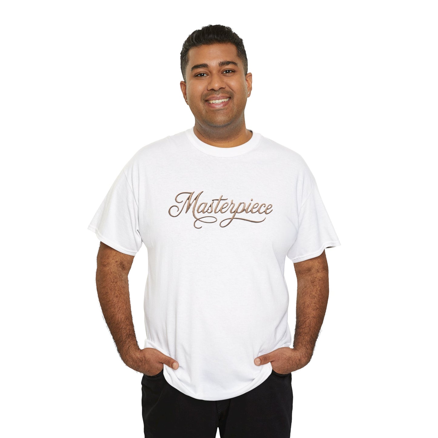 Masterpiece Signature Men’s T-Shirt – Inspirational Christian Design