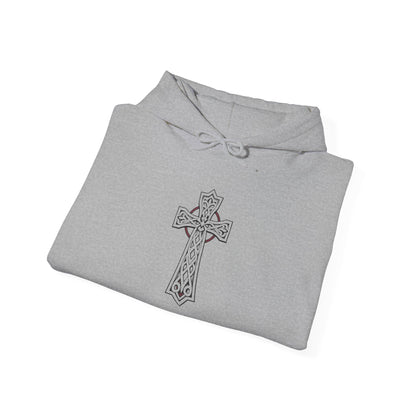 Celtic Courage | Men’s Celtic Cross Hoodie