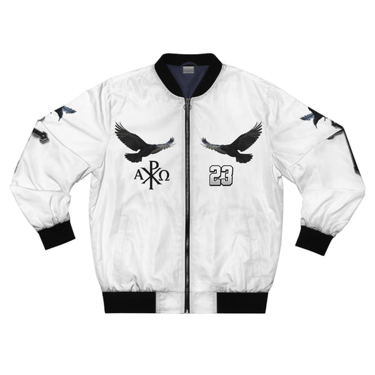 Faithful Guardians – Cross & Crows Men’s Bomber Jacket