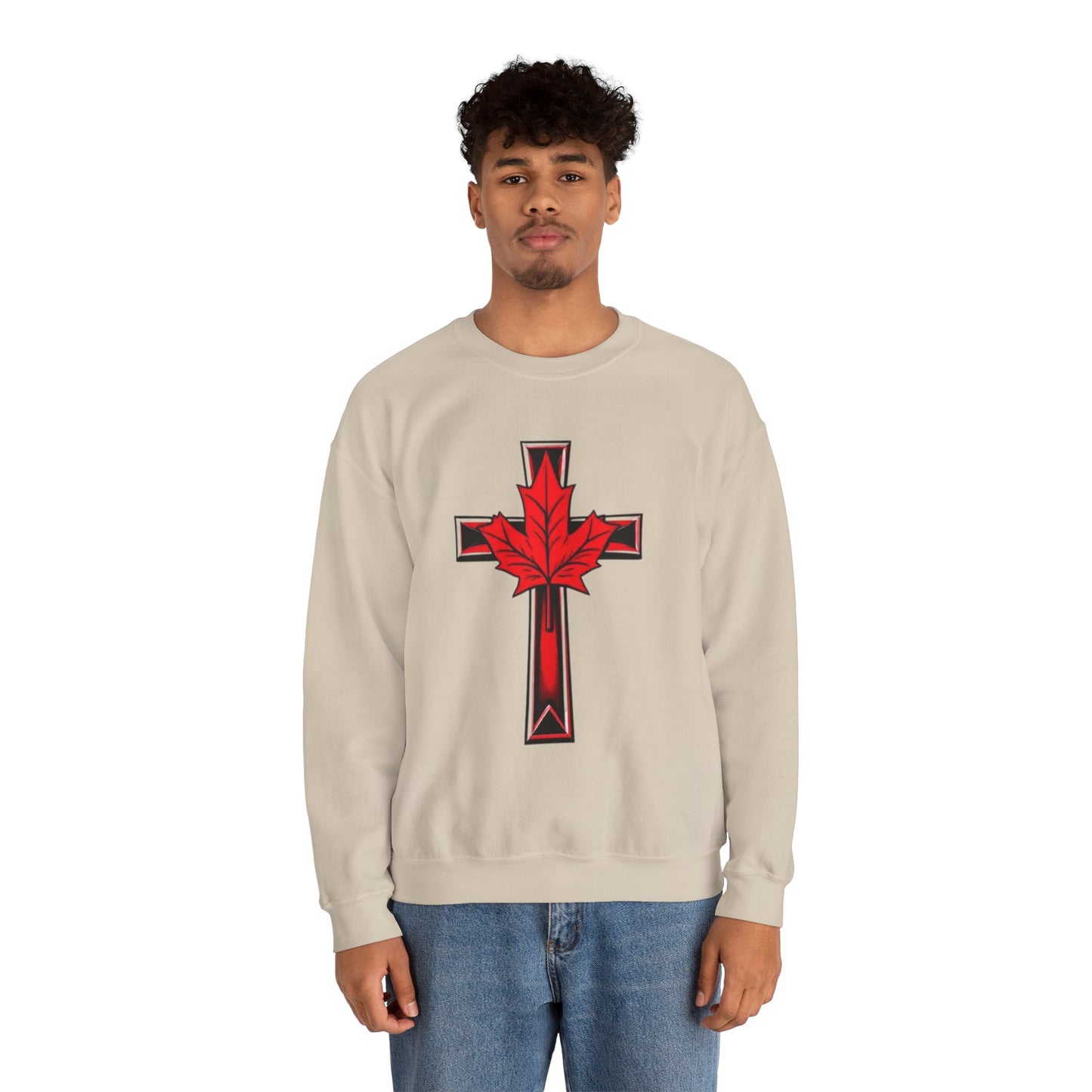 Faith and Flag – Men’s Christian Sweatshirt