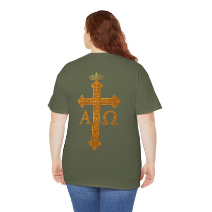 Christ Is King – Lion & Cross Women’s Christian Tee